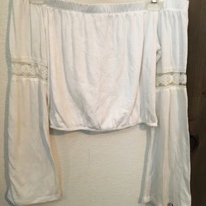 Bohemian style cropped top